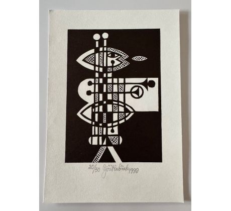 21. Jiří Kubíček / linoryt