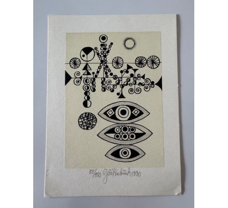 24. Jiří Kubíček / litografie