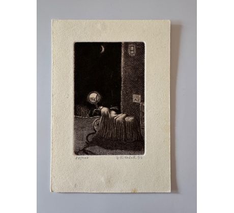 1. Jindřich Pileček / lept