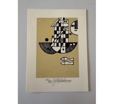 34. Jiří Kubíček / serigrafie
