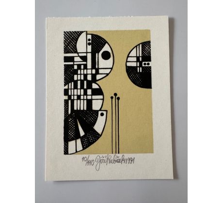 35. Jiří Kubíček / serigrafie