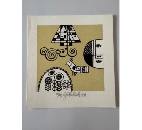 43. Jiří Kubíček / serigrafie