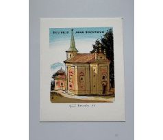 Jiří Bouda / barevná litografie