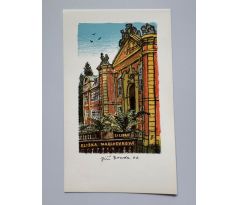 2. Jiří Bouda / barevná litografie