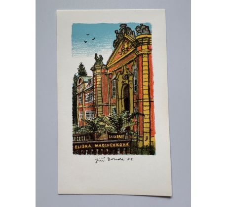 2. Jiří Bouda / barevná litografie