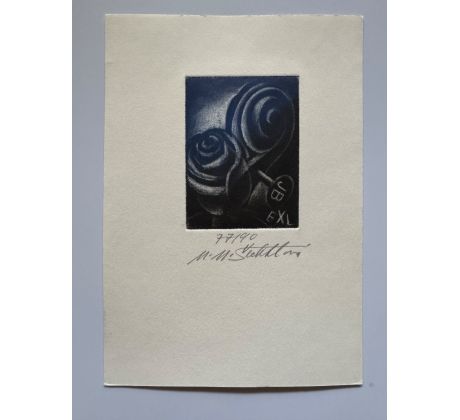 Marie Michaela Šechtlová / barevný lept