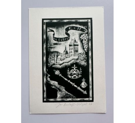 1. Jana Ondrušová-Wünschová / litografie