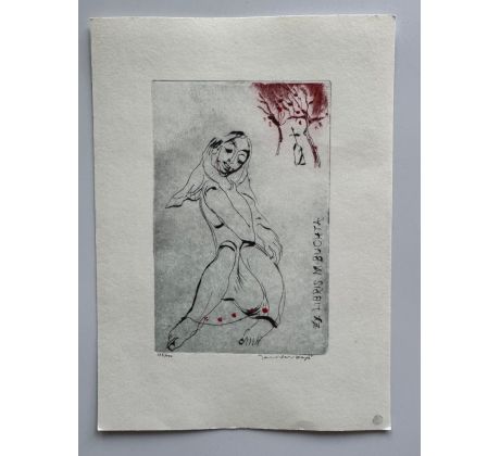 3. Jaroslav Dajč / barevný lept, kolorováno