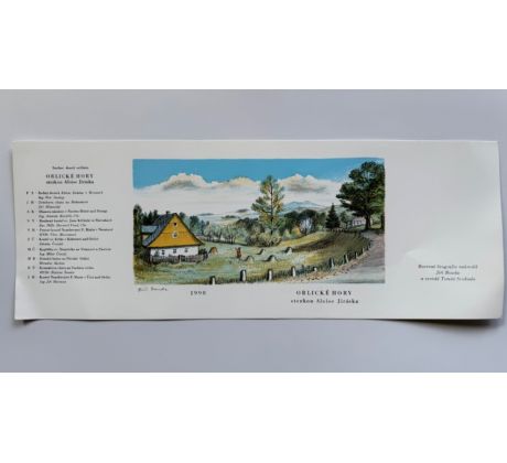 3. Jiří Bouda / barevná litografie