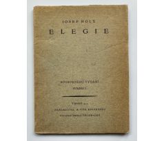 Josef Holý. Elegie