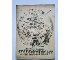 Oldřich Blecha. Štědrovničky. Vánoční koledy pro klavír / F. V. EISENREICH
