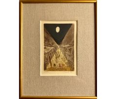 Jindřich Pileček / barevný lept