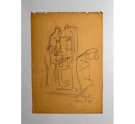 2. Augustin Handzel / kresba