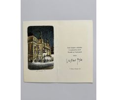 Jiří Bouda / barevná litografie / Vlastimil Fišar