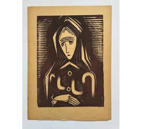 Josef Čapek. Poutnice / Žena / 1918