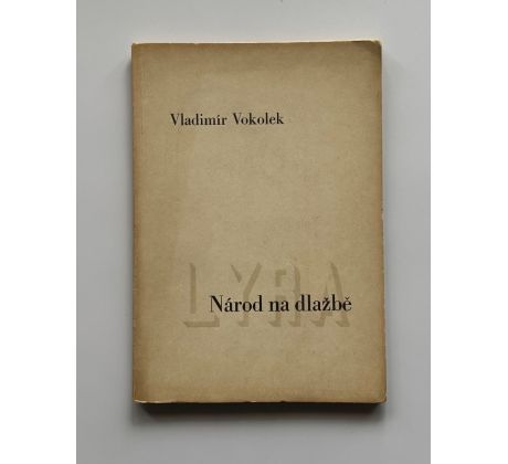 Vladimír Vokolek. Národ na dlažbě