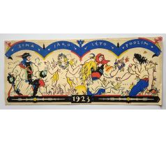 Bohumil Krs. Jaro Léto Podzim Zima 1923