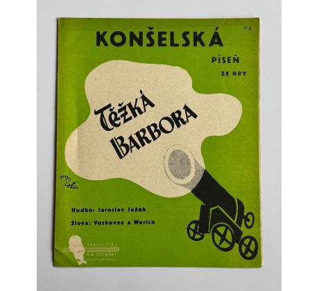 Voskovec a Werich. Těžká Barbora. Konšelská píseň