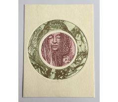 Pavel Hlavatý / Barevný lept / Ex libris Olga Havlíková 1