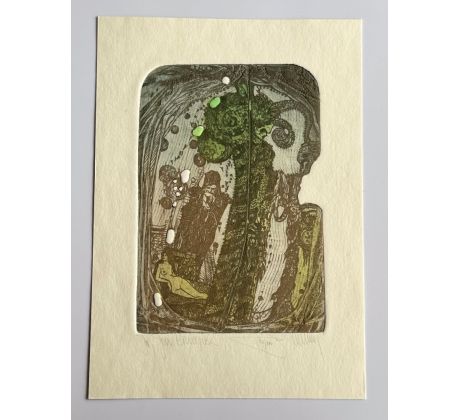 Pavel Hlavatý / Barevný lept / Já, Jan Konůpek