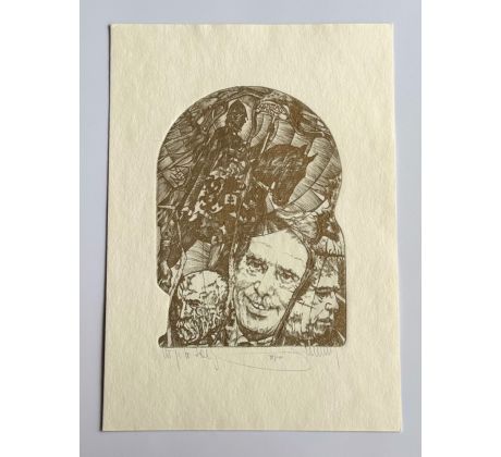 Pavel Hlavatý / Barevný lept / Už je to tady