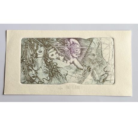 Pavel Hlavatý / Barevný lept