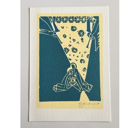 Ludmila Jandová / linoryt