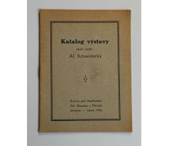 Katalog výstavy akademického malíře Aloise Schneiderky