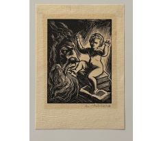 Emil Kotrba / dřevoryt