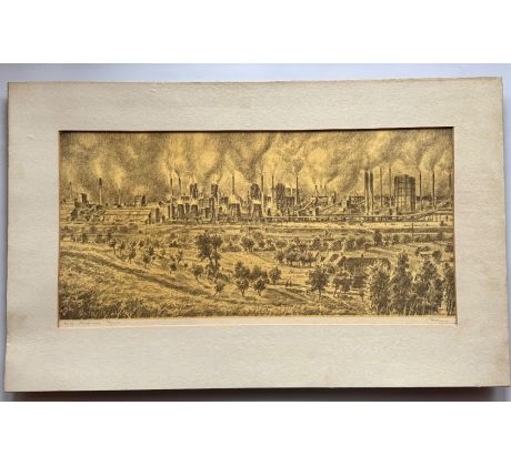 Ota Holas. Ostrava / industriální krajina