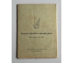 Jindřich Thým. Povinné sokolské a národní písně