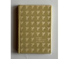 Jiří Filip. Menší poetický slovník / PODPIS