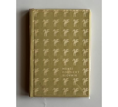 Jiří Filip. Menší poetický slovník / PODPIS