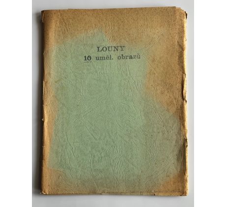 Fastrovy monografie / Louny 10 uměleckých obrazů / Šetelík