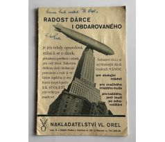 Vladimír Orel. Radost dárce i obdarovaného / fotomontáž