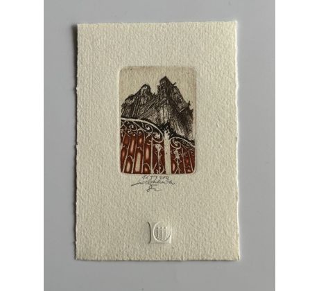 Ladislav Kuklík / barevný lept