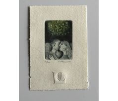 Anna Khunová / barevný lept 1