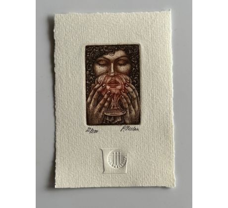 Petr Melan / barevný lept 1