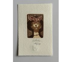 Josef Liesler / barevný lept