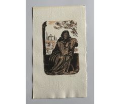 Cyril Bouda / barevná litografie