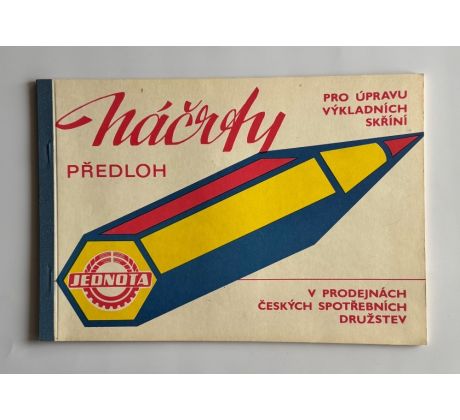 Náčrty předloh pro úpravu výkladních skříní