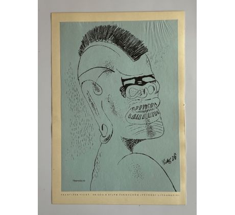 František Tichý / litografie