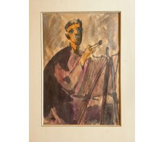 Viktor Dobrovolný / akvarel