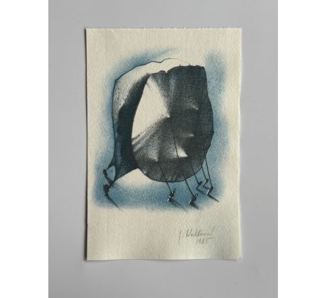 Jitka Walterová / barevná litografie