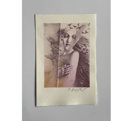 1. Petra Oriešková / barevná litografie