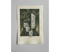 Petr Melan / barevná litografie