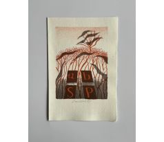 Eva Bednářová / barevná litografie