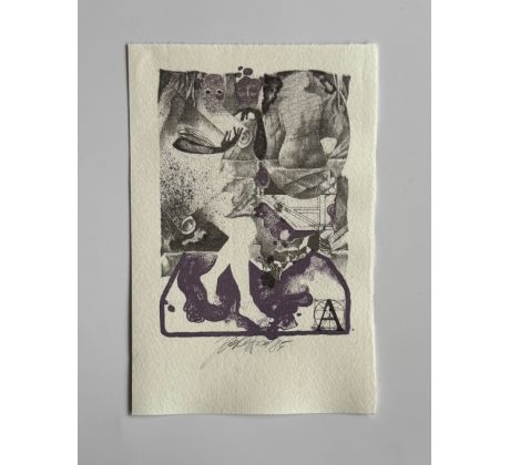 Jiří Brázda / barevná litografie