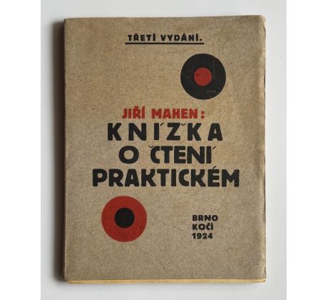 Jiří Mahen. Knížka o čtení praktickém