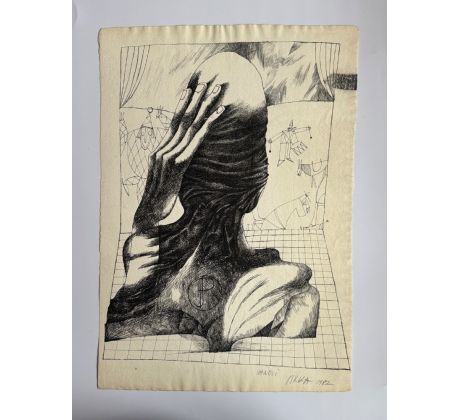 Jiří Pavlík / kresba perem